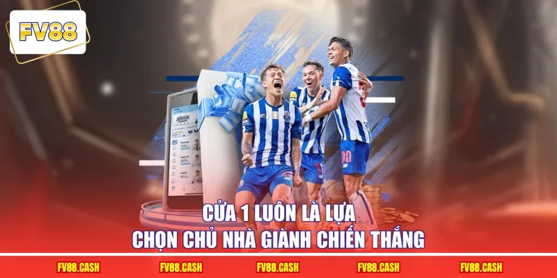 Cửa 1 luôn là lựa chọn chủ nhà giành chiến thắng