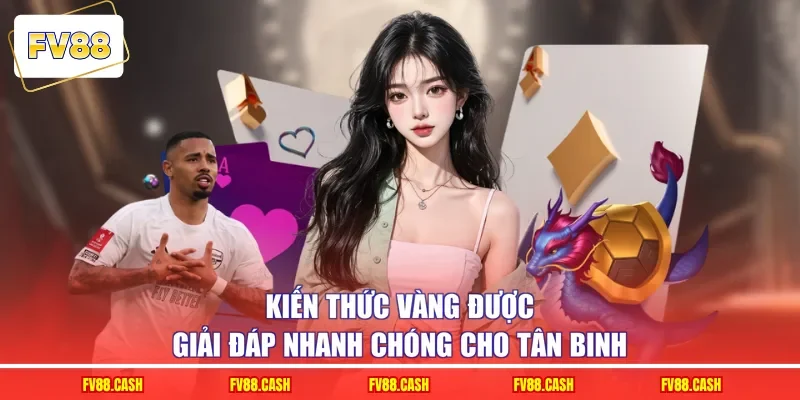 Kiến thức vàng được giải đáp nhanh chóng cho tân binh